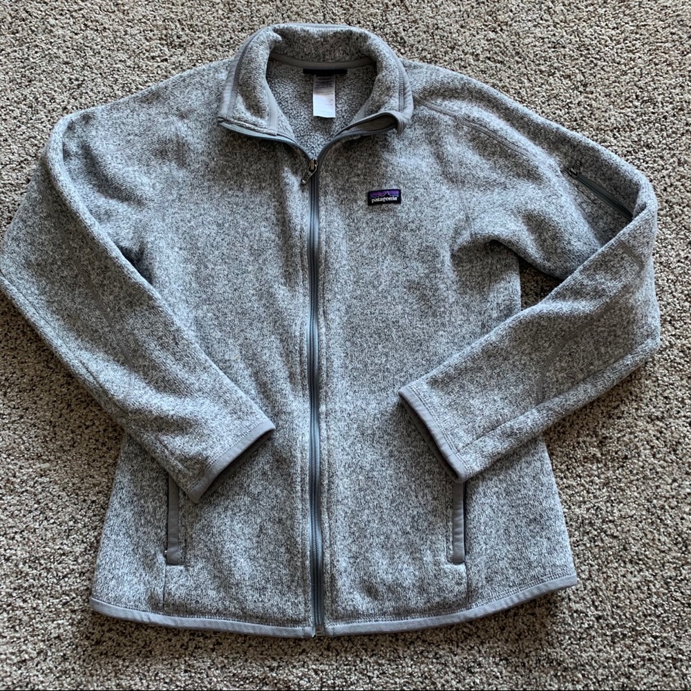 Patagonia Gray Full-Zip Sweatshirt